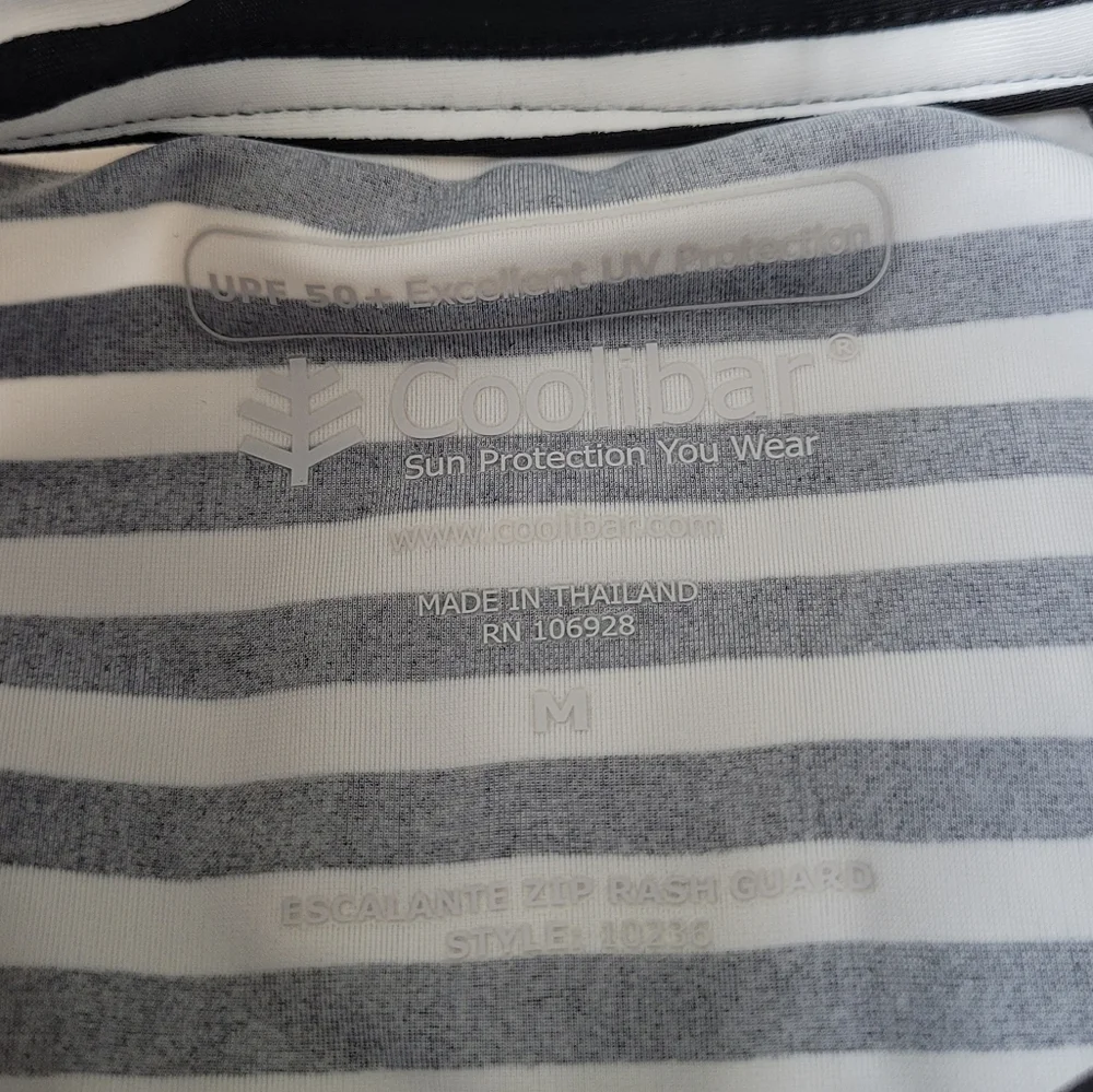 Coolibar Women's Escalante Zip Rash Guard UPF 50+ - Picture 7 of 8